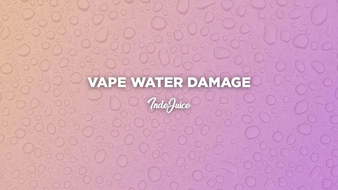 Vape Water Damage: Should I Be Worried?