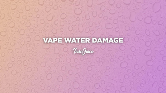 Vape Water Damage: Should I Be Worried?