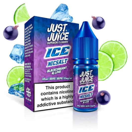 Blackcurrant & Lime Ice