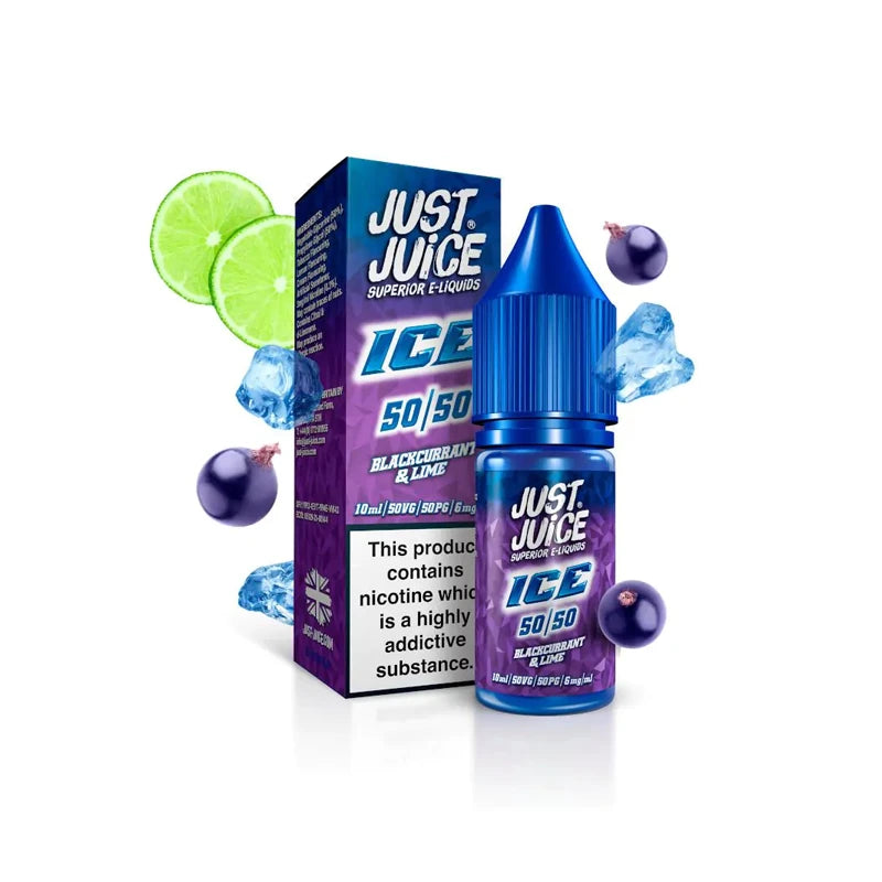 Blackcurrant & Lime On Ice